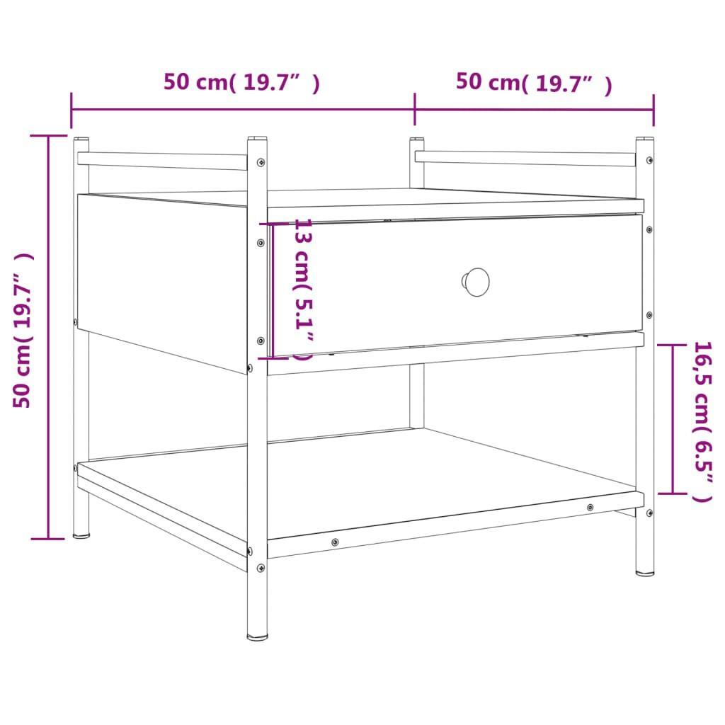 VidaXL Couchtisch holzwerkstoff
