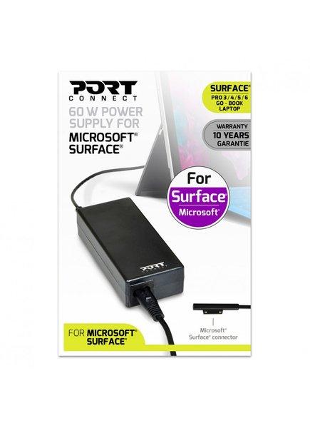 Port Designs Netzteil für Microsoft Surface, AC-Adapter, 60W