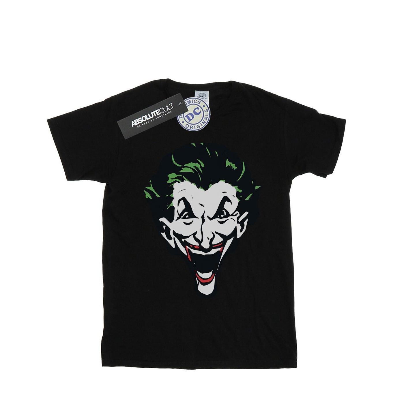 DC COMICS The Joker Face Print Regular Fit T-Shirt