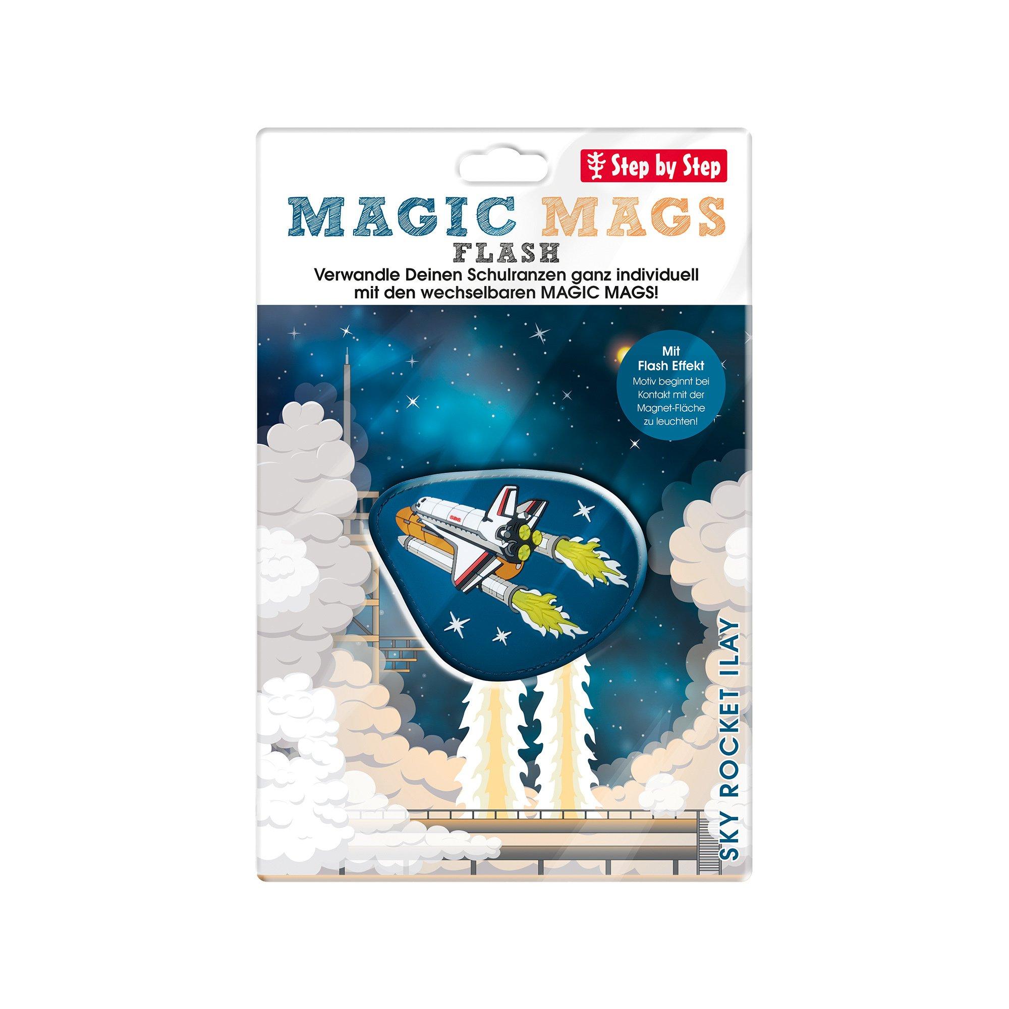 Step by Step Tornister Anhänger Set MAGIC MAGS FLASH, Sky Rocket Ilay