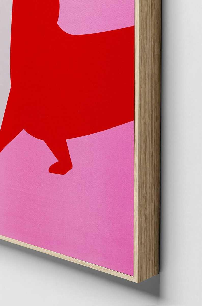 KARE Design Gerahmtes Bild Dog Frankie (2er-Set)