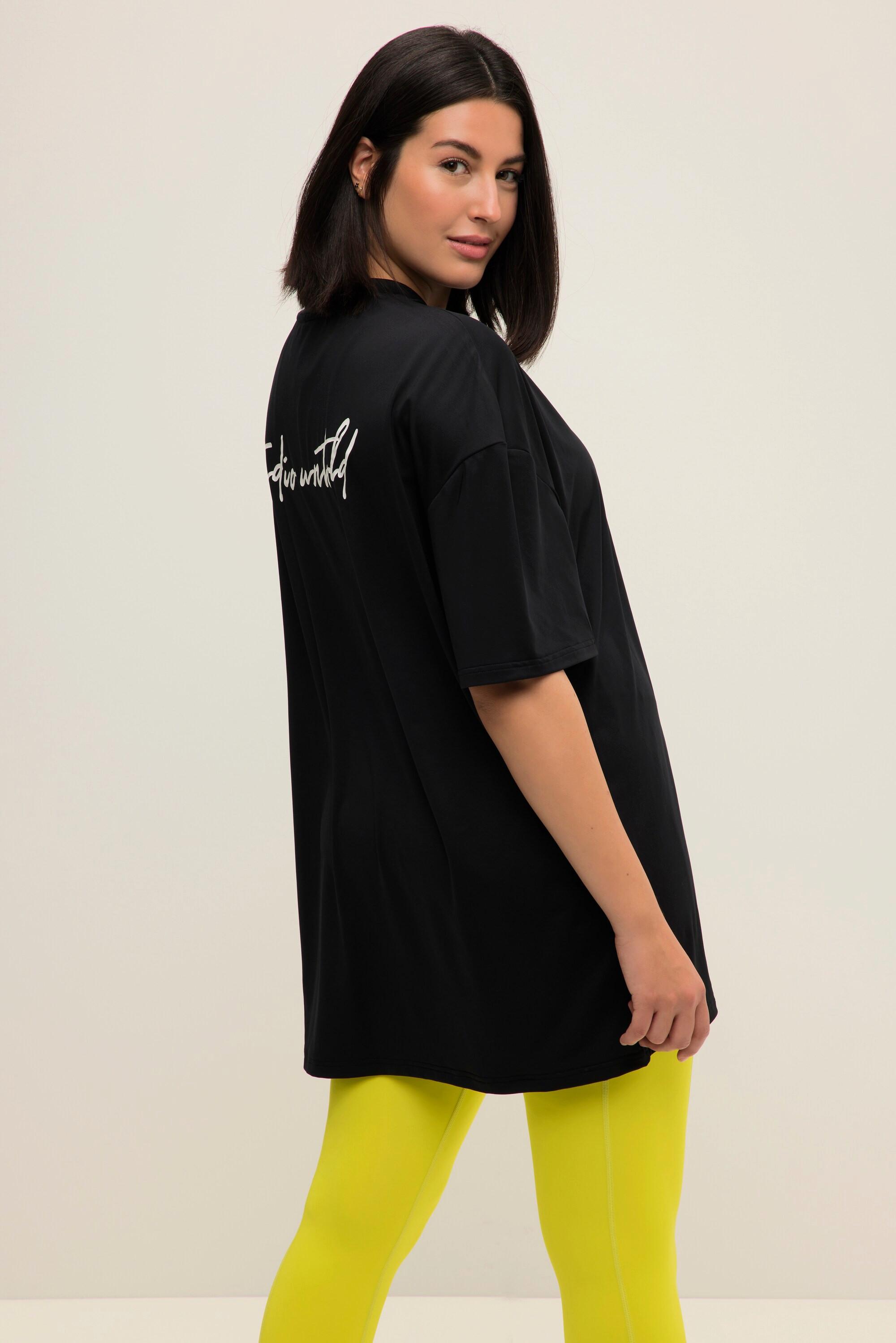 Studio Untold Oversized Rundhals Halbarm T-Shirt