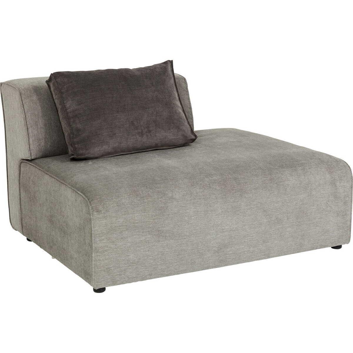 KARE Design Infinity Ottomane Semi Elements Grau Rechts