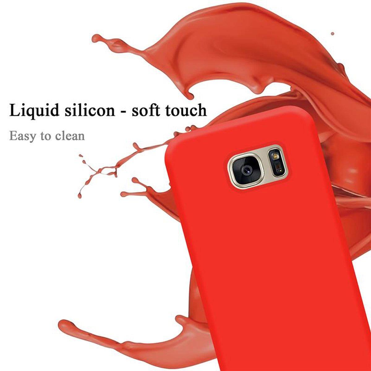 Cadorabo Hülle für Samsung Galaxy S7 TPU Silikon Liquid