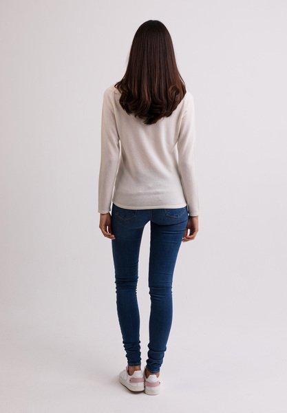 CASH-MERE.CH Kaschmir Rundhals Pullover