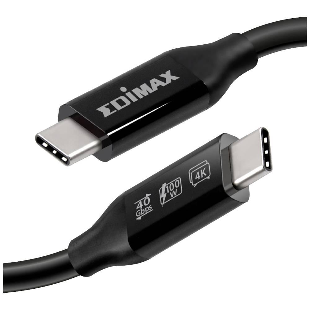 EDIMAX 40 Gbit/s USB4 Thunderbolt 3-Kabel (USB-C zu USB-C)