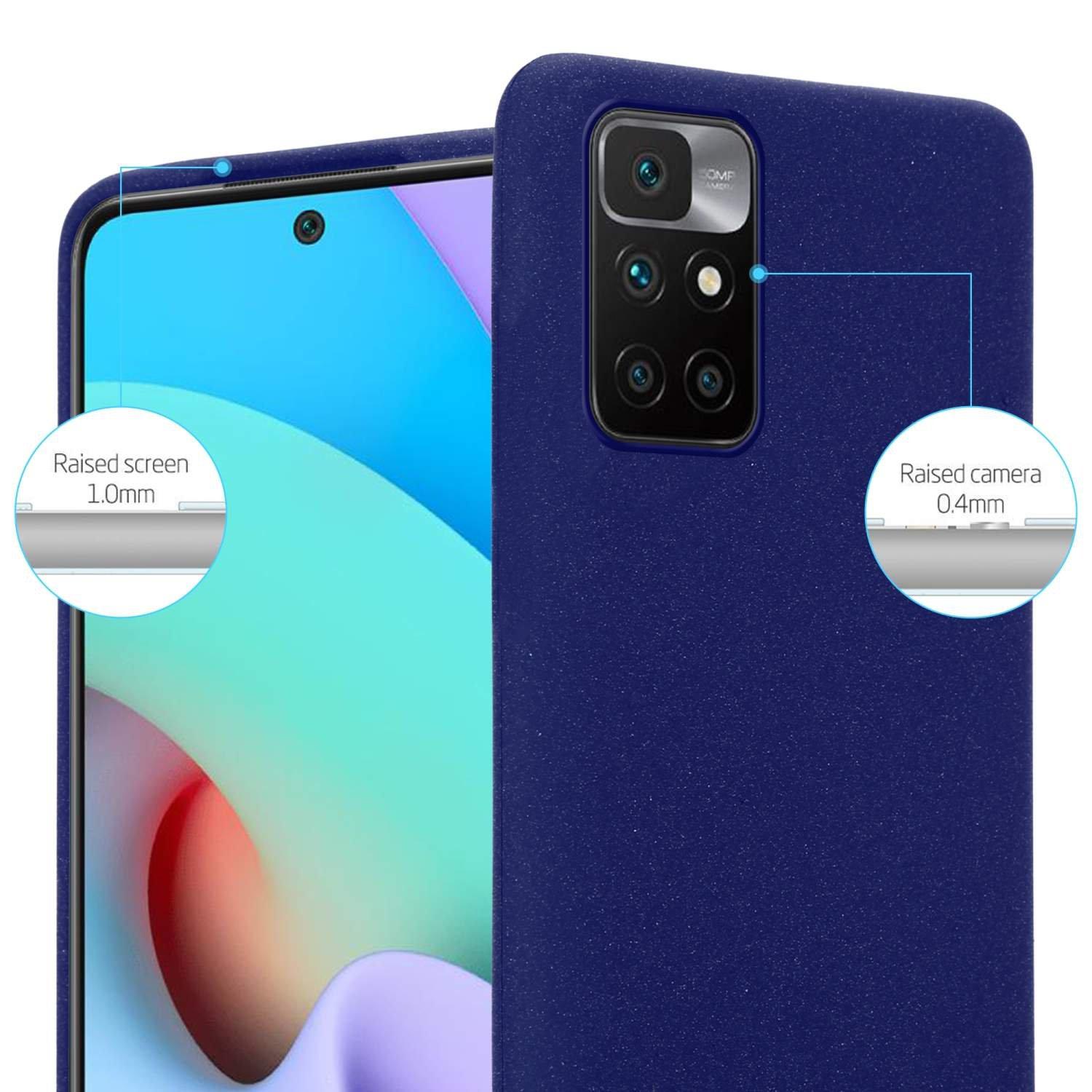 Cadorabo Hülle für Xiaomi RedMi 10 4G TPU Silikon Frosted