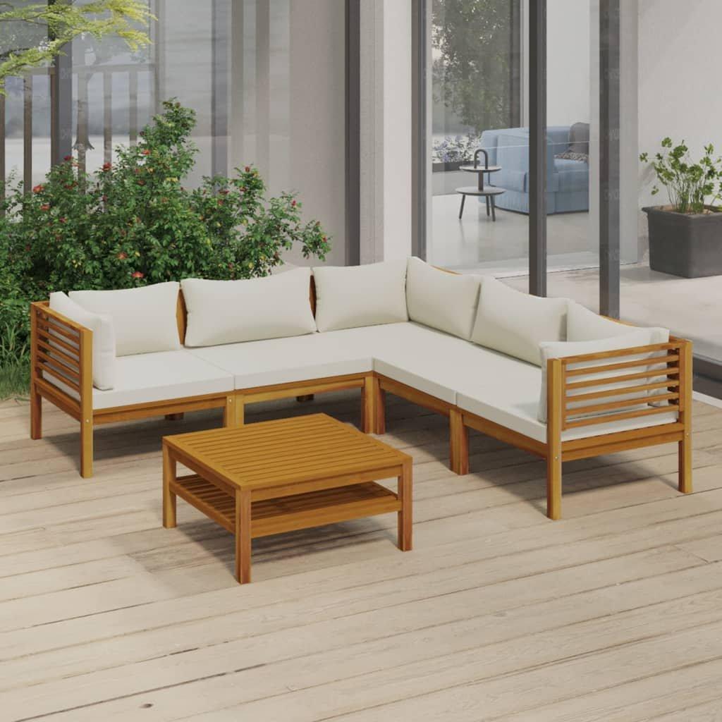 VidaXL Garten-lounge-set akazienholz