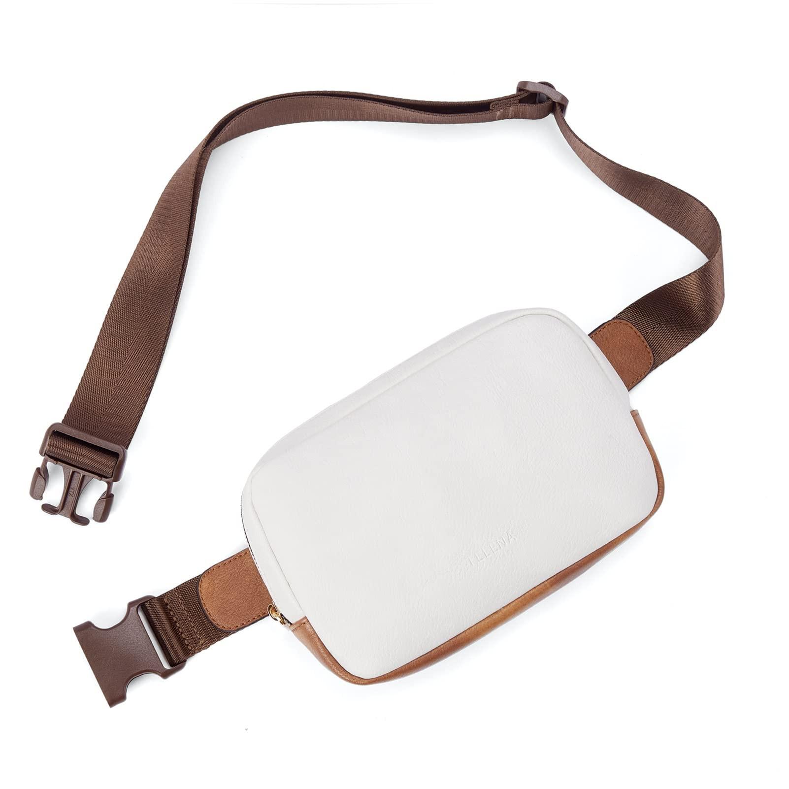 Only-bags.store Gürteltasche, PU-Leder Crossbody Tasche Umhängetasche Gürteltasche, PU-Leder Crossbody Tasche Umhängetasche