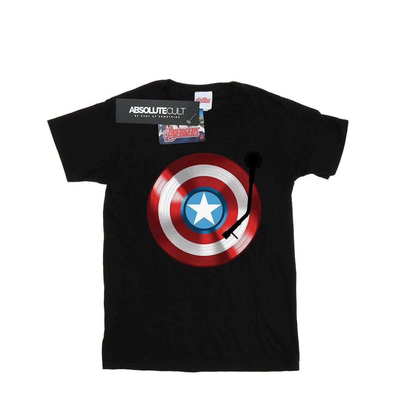 MARVEL Captain America Turntable T-Shirt
