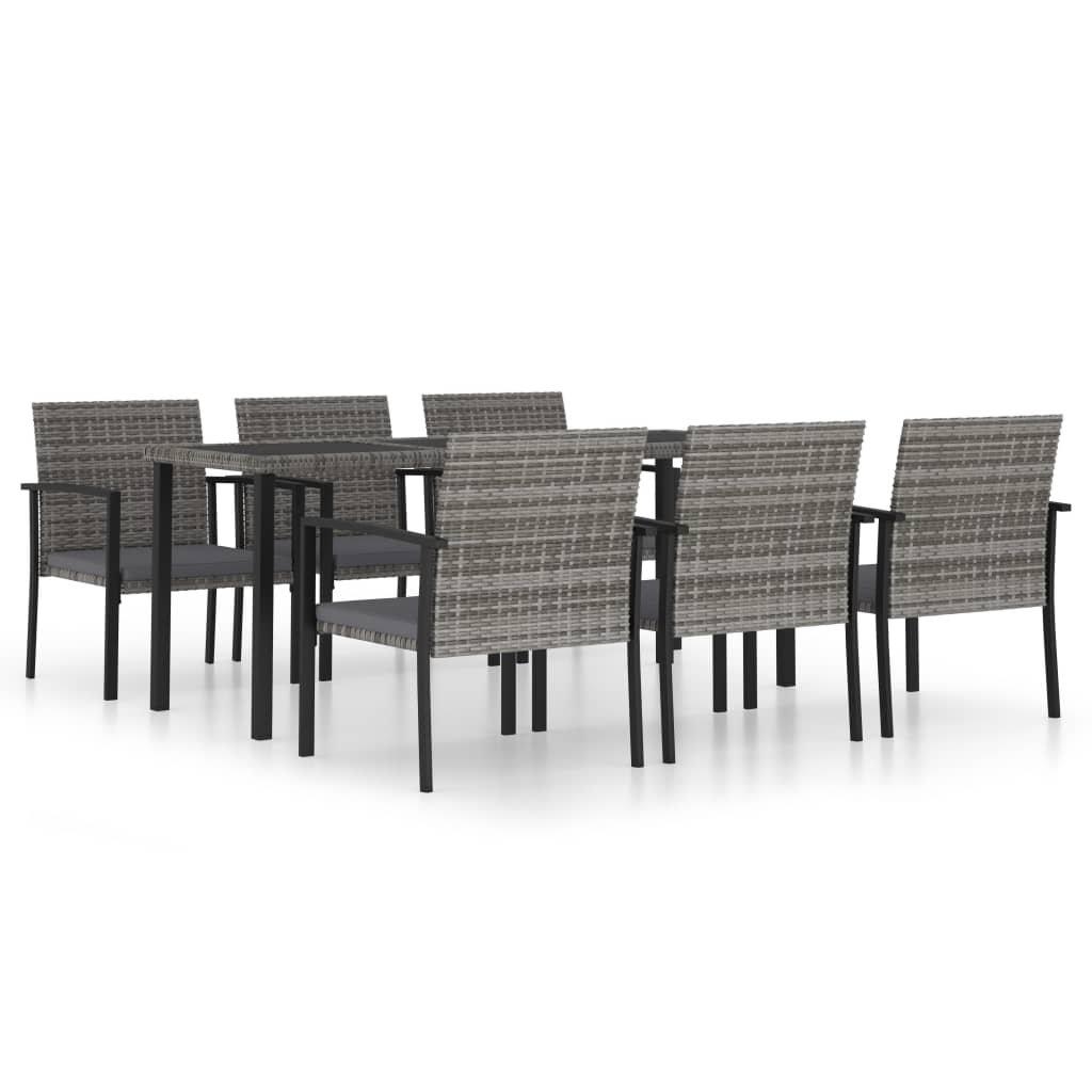 VidaXL Garten-essgruppe poly-rattan