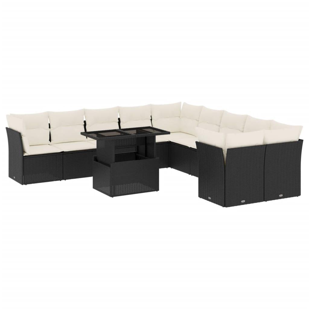 VidaXL Garten sofagarnitur poly-rattan
