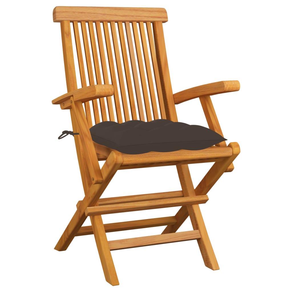 VidaXL Gartenstuhl teak