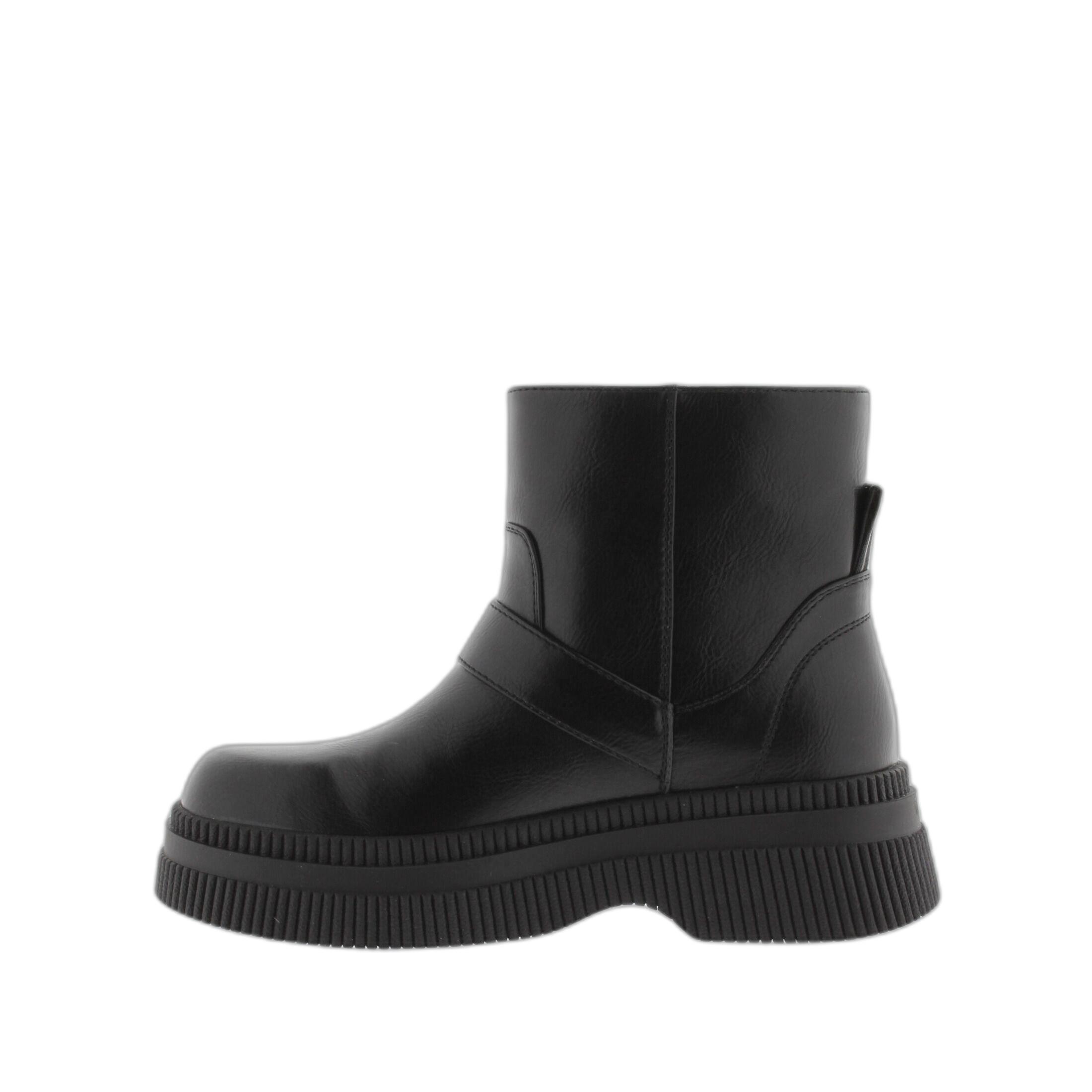 Victoria damen stiefeletten dublin hebilla efecto piel