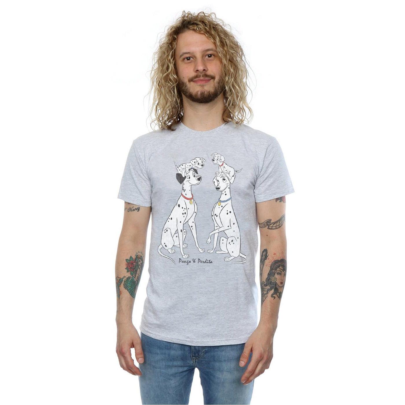 101 Dalmatians Pongo And Perdita T-Shirt