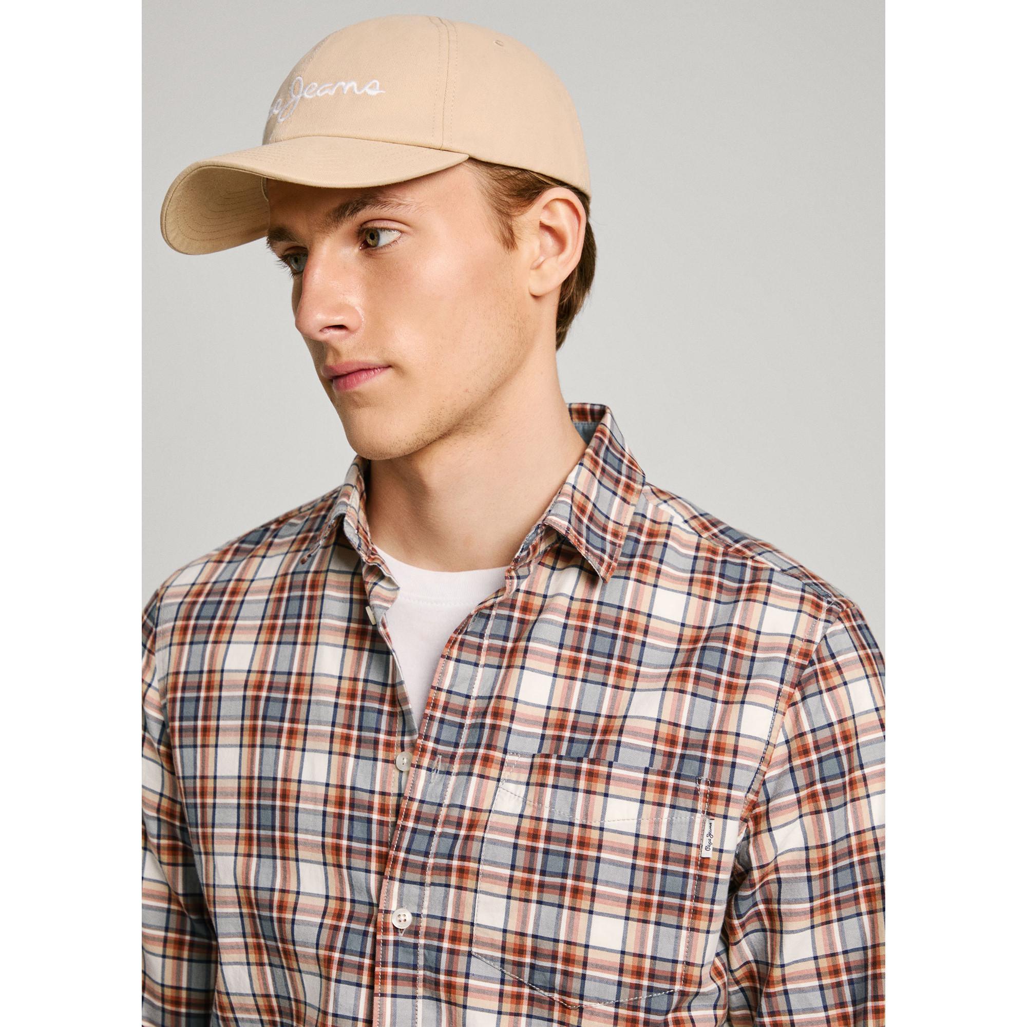 Pepe Jeans London Macberth Kariertes Regular Fit Langarmhemd