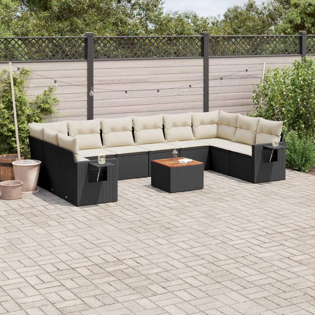 VidaXL Garten sofagarnitur poly-rattan
