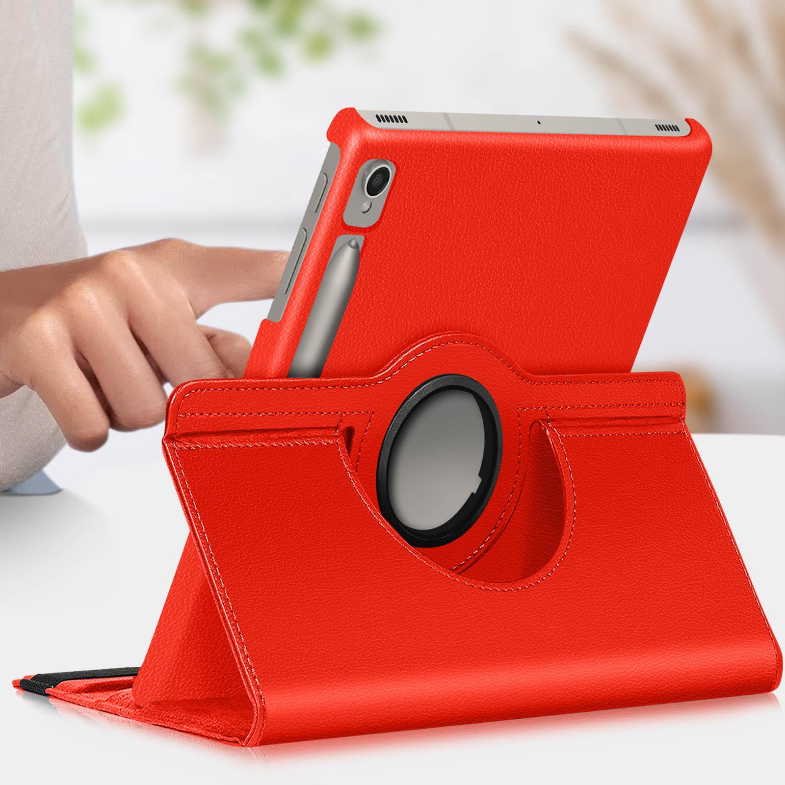 Avizar 360 Hülle Samsung Galaxy Tab S9 Rot