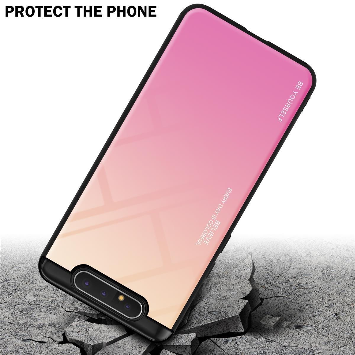 Cadorabo Hülle für Samsung Galaxy A80 / A90 4G Zweifarbig