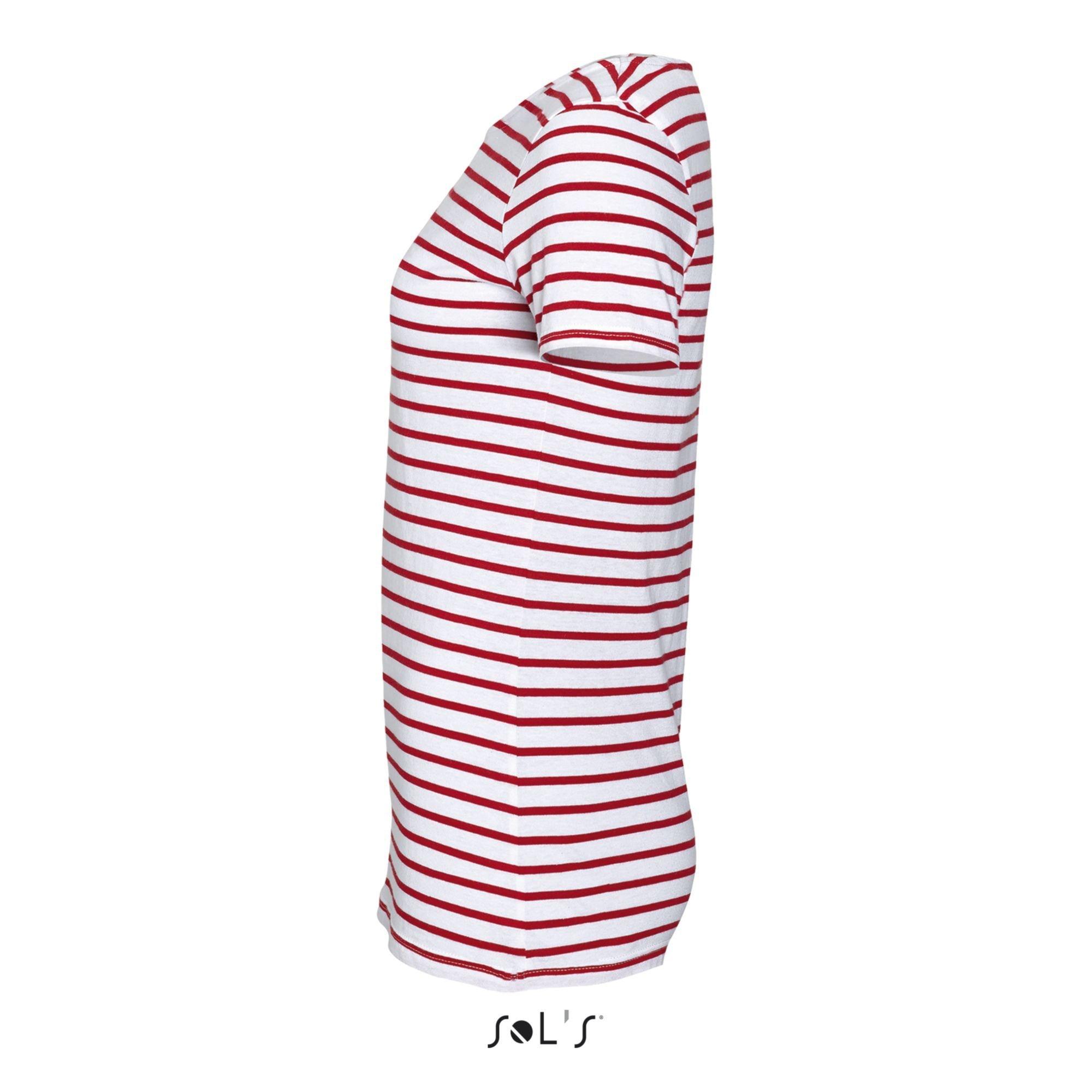 SOLS Miles Gestreiftes T-Shirt