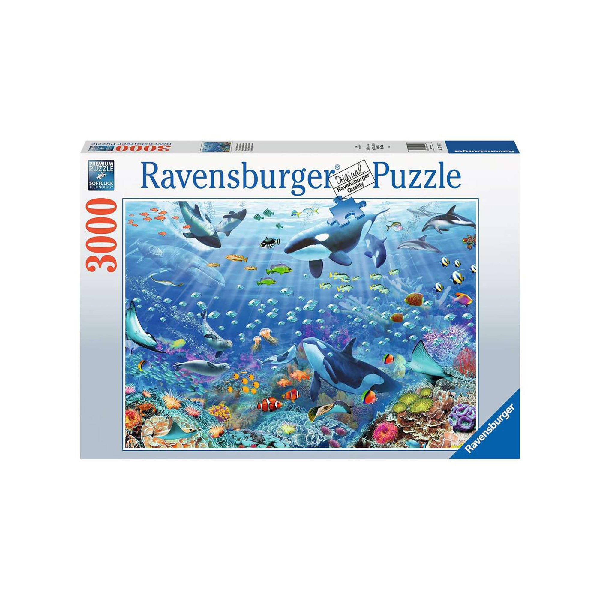 Ravensburger Puzzle Bunter Unterwasserspass, 3000 Teile