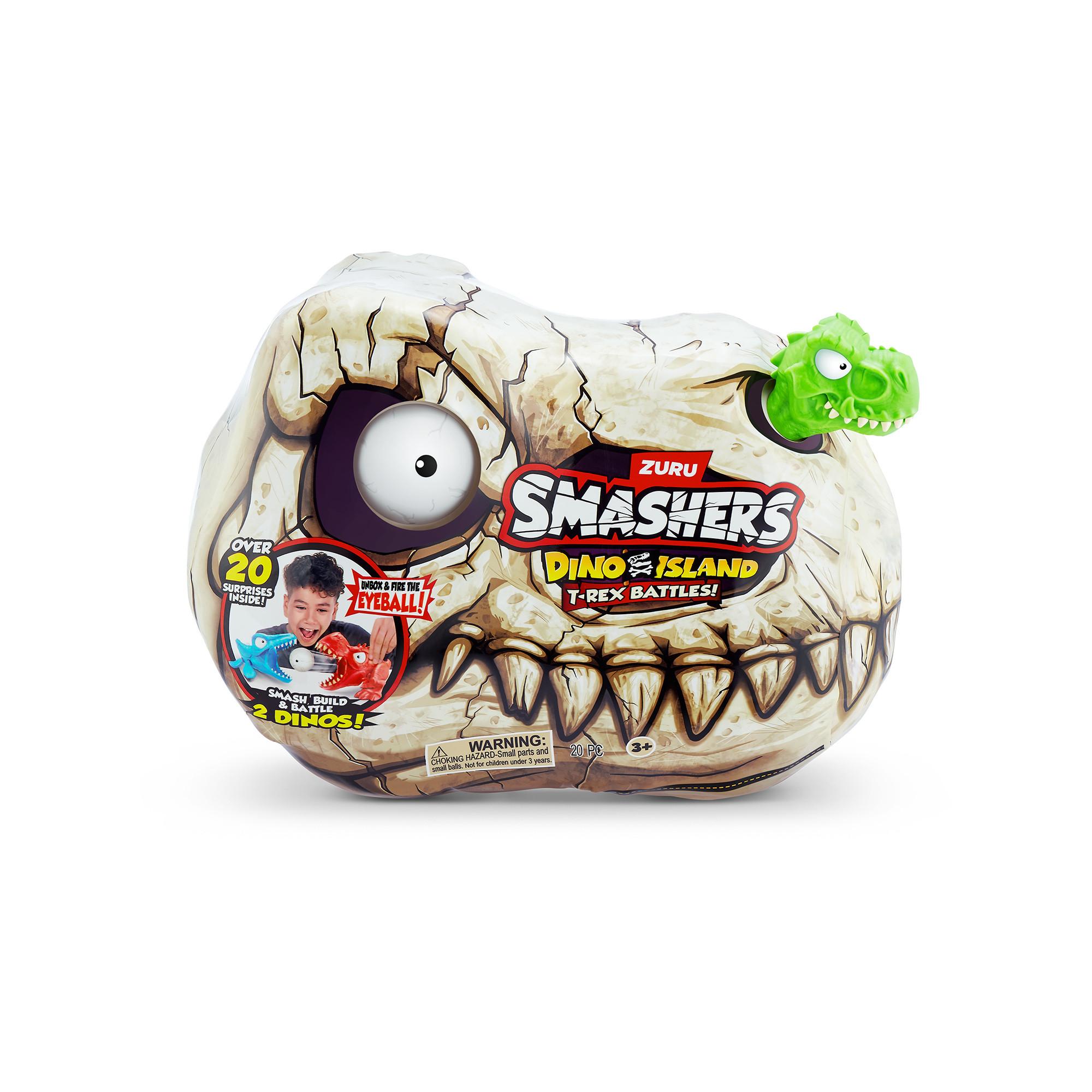 ZURU Smashers Dino Island Rex Bat, Überraschungspack
