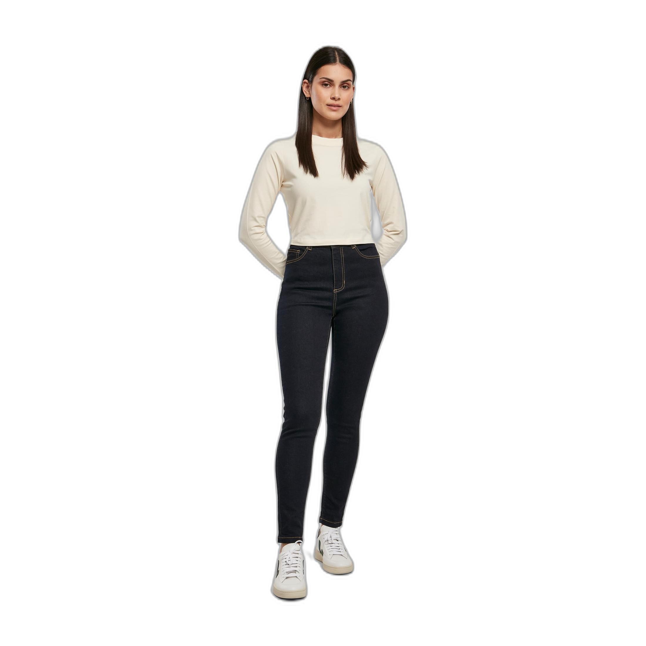 URBAN CLASSICS High Waist Skinny Jeans Organic