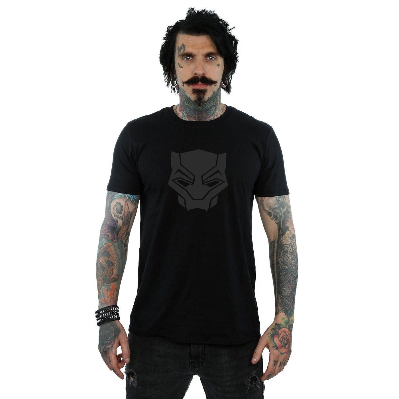 MARVEL Black On Black T-Shirt