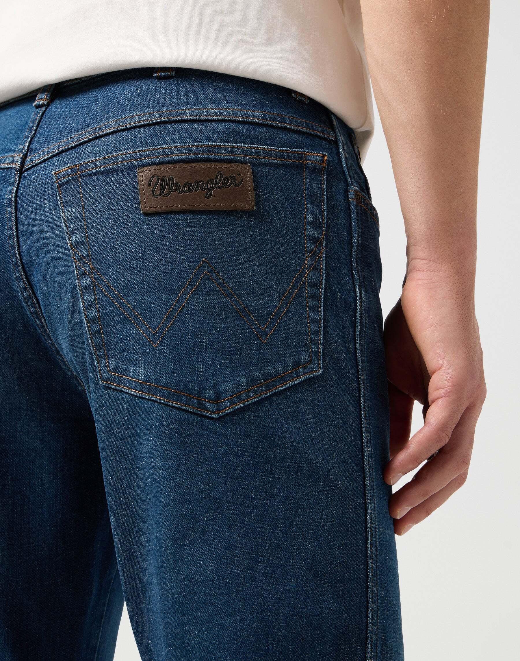 Wrangler Texas Low Stretch Regular Fit Straight Leg Jeans