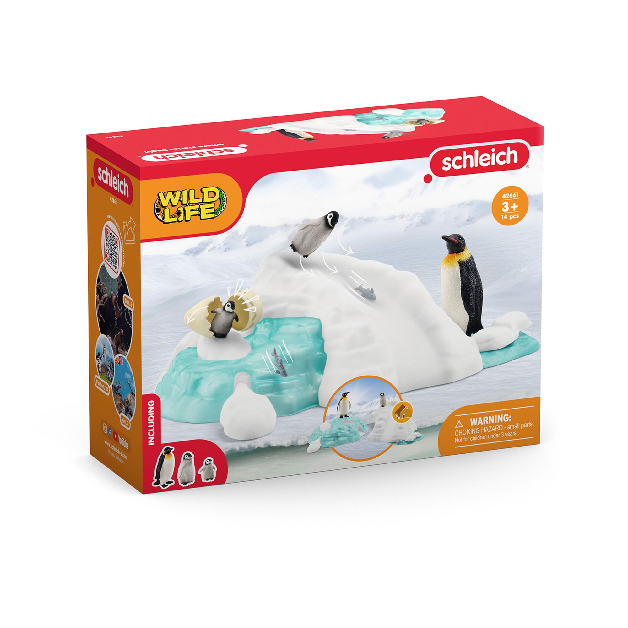 Schleich 42661 Pinguin-Familienspass