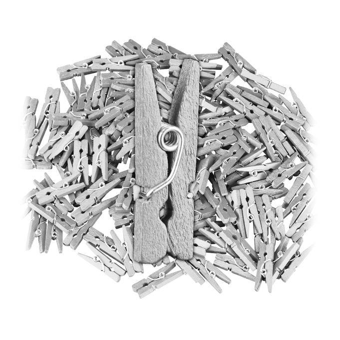 B2X Mini-Holzklammern im 400er-Set