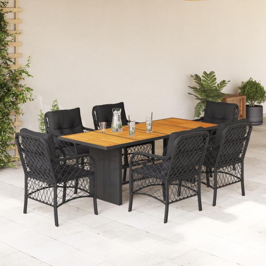VidaXL Garten essgruppe poly-rattan