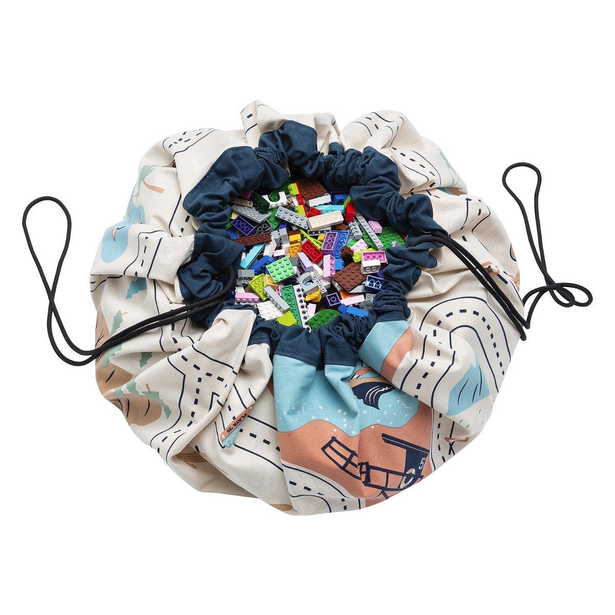 Play&Go Spielsack, L.A. Roadmap Spielzeugsack
