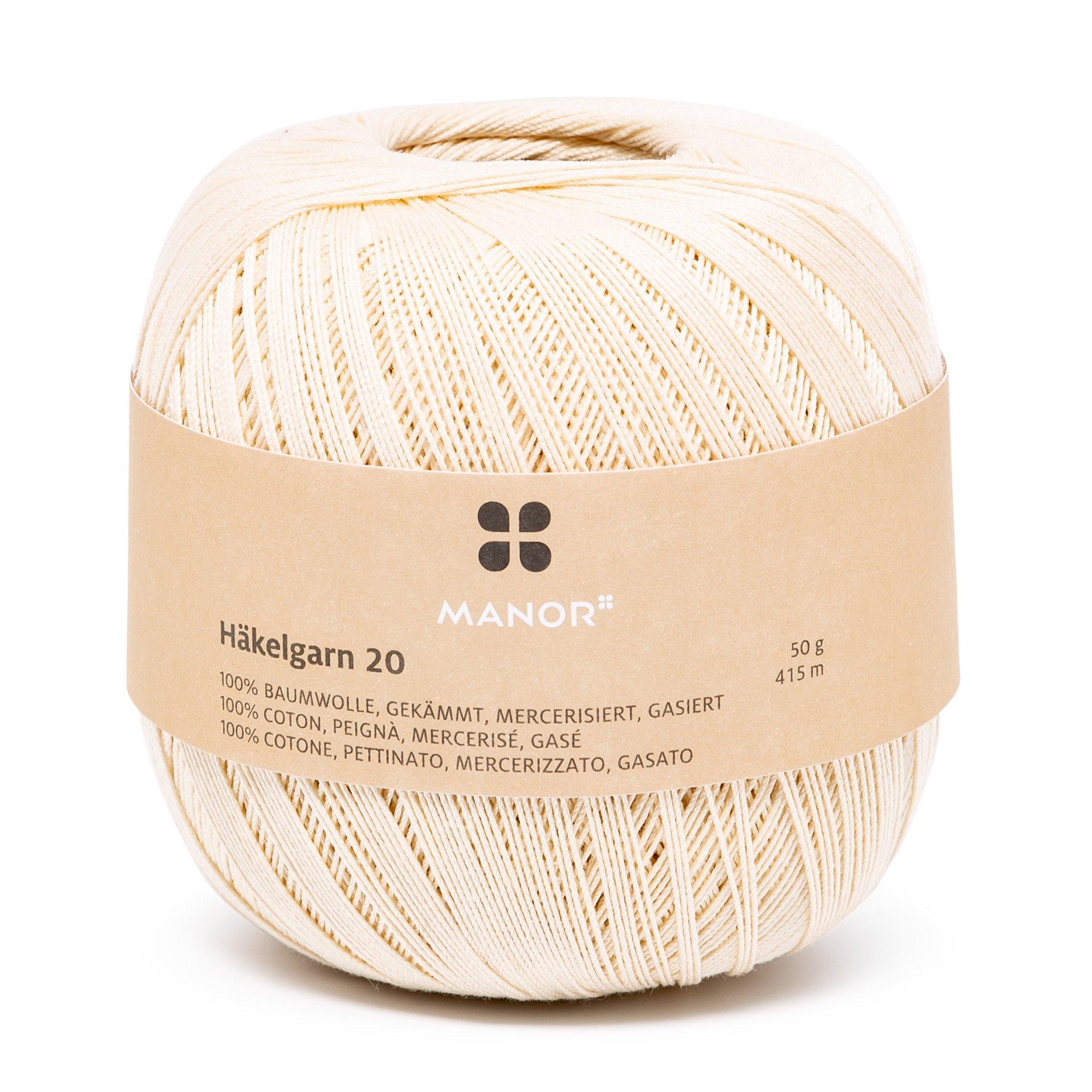 Manor Häkelgarn Nr. 20