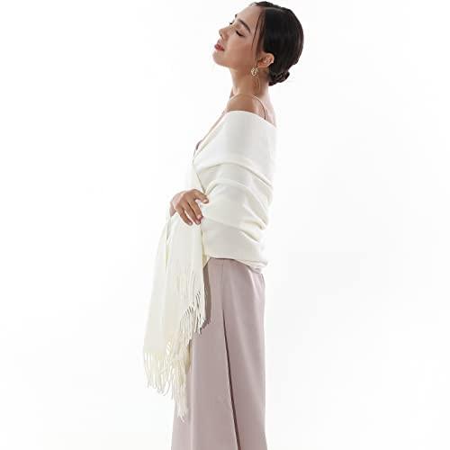 Only-bags.store Schal Stola festlich für Abendkleid Pashmina Schals Tücher Schals