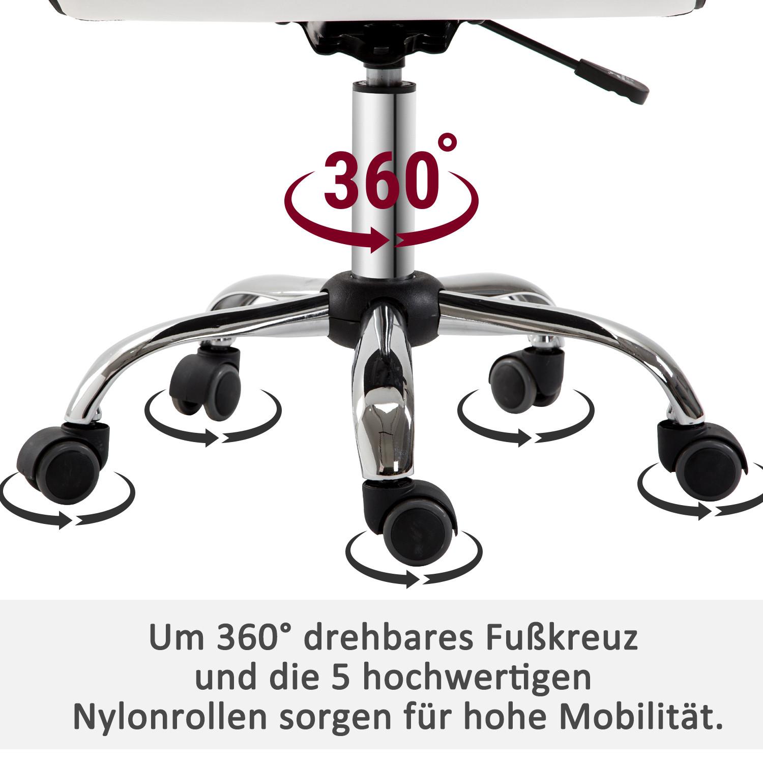 HOMCOM Friseurstuhl