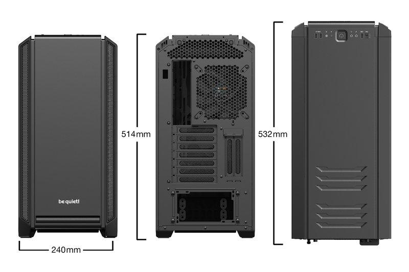 BE QUIET! ! Silent Base 601 Window Midi Tower Schwarz