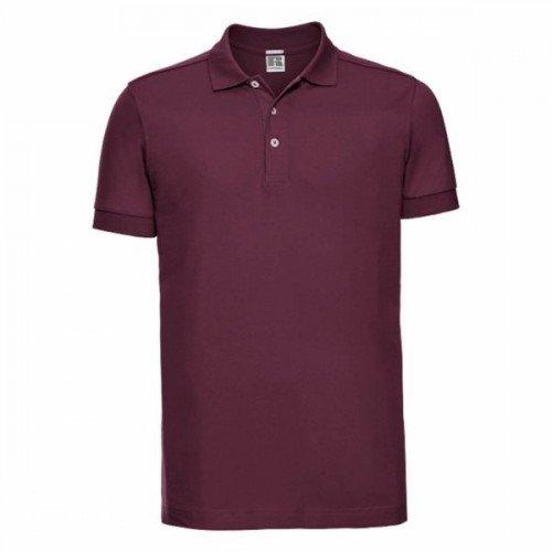 Russell Stretch Kurzarm Polohemd