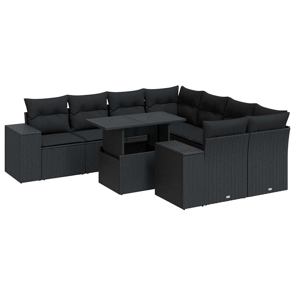 VidaXL Garten sofagarnitur poly-rattan