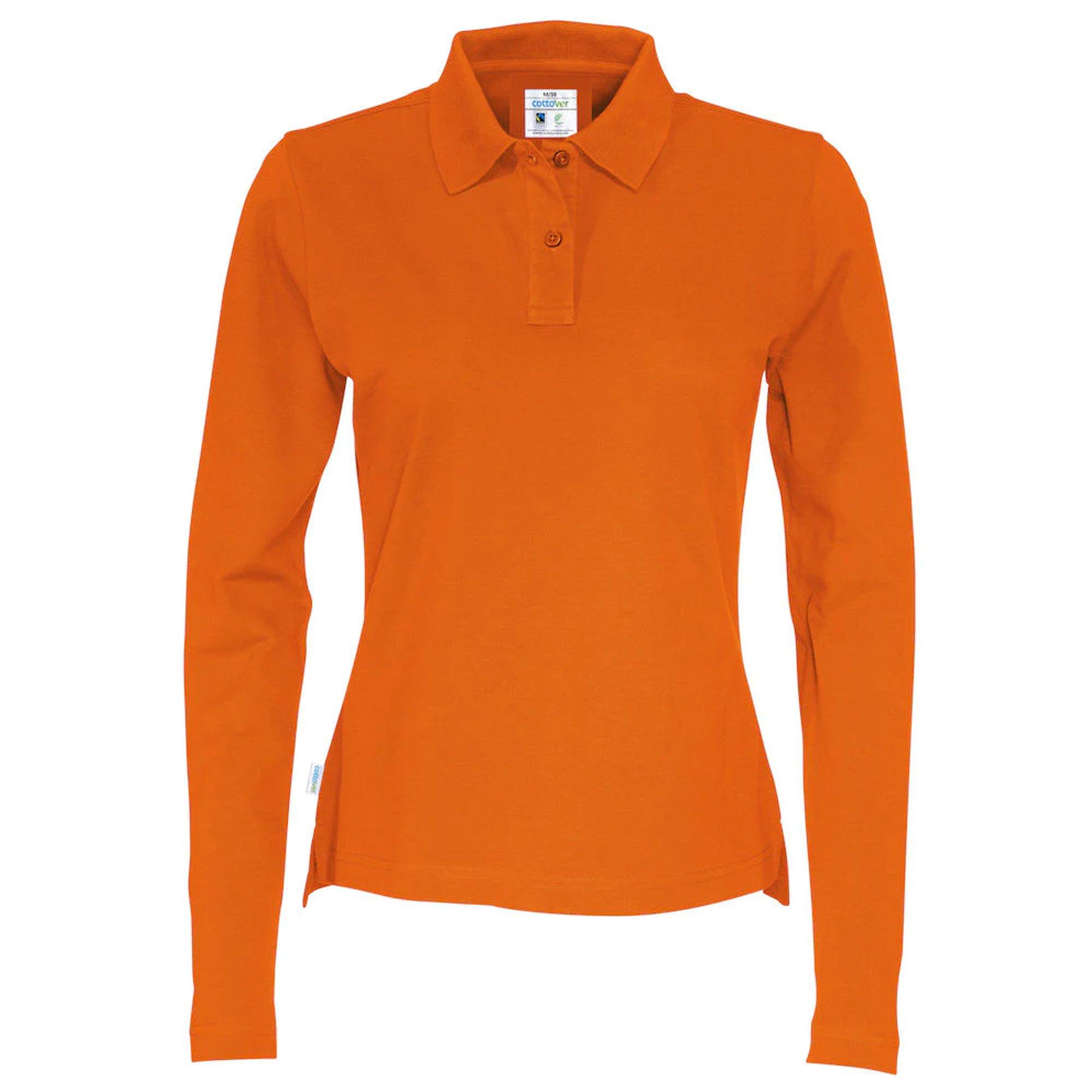 Cottover Langärmliges Poloshirt