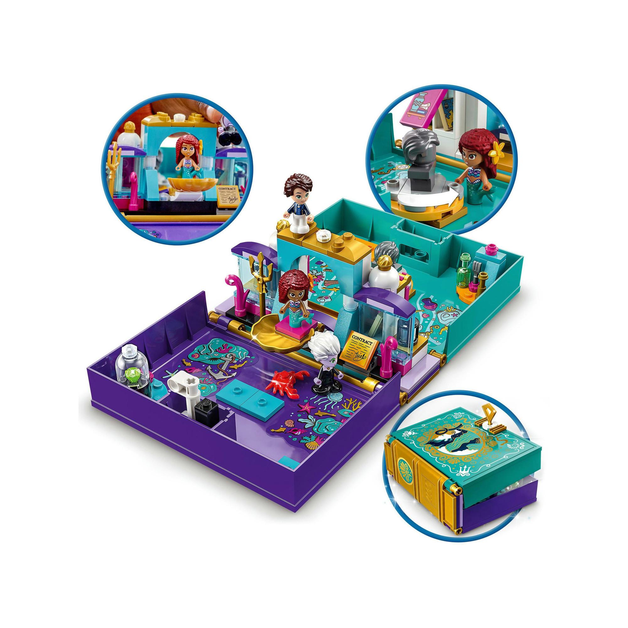 LEGO® 43213 Die kleine Meerjungfrau – Märchenbuch