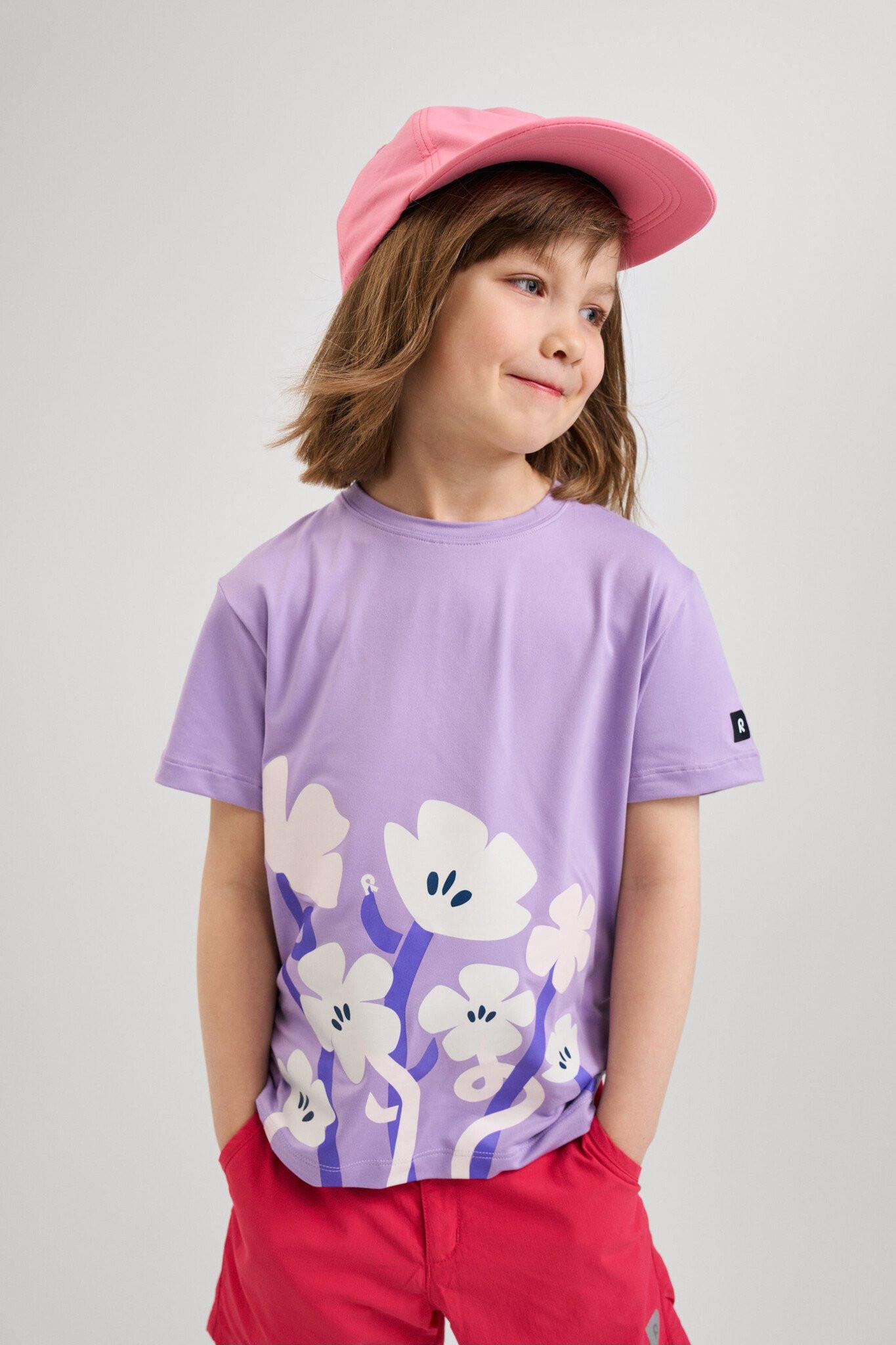 Reima Kinder T-Shirt Vauhdikas Lilac amethyst