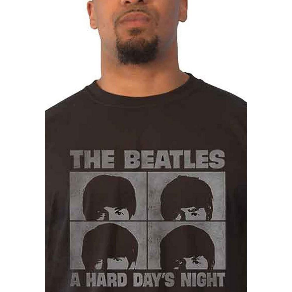 The Beatles Hard Days Night Langarm T-Shirt