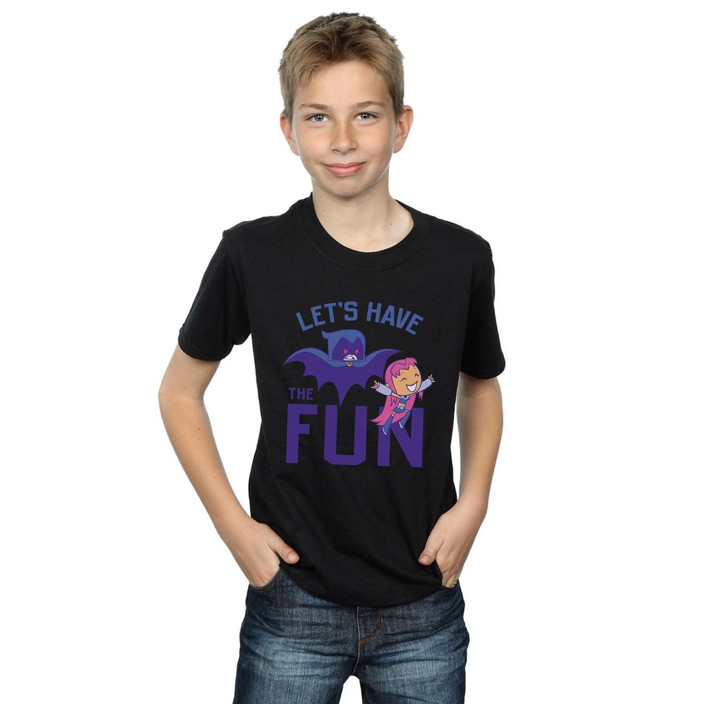 DC COMICS Teen Titans Go Let's Have The Fun TShirt