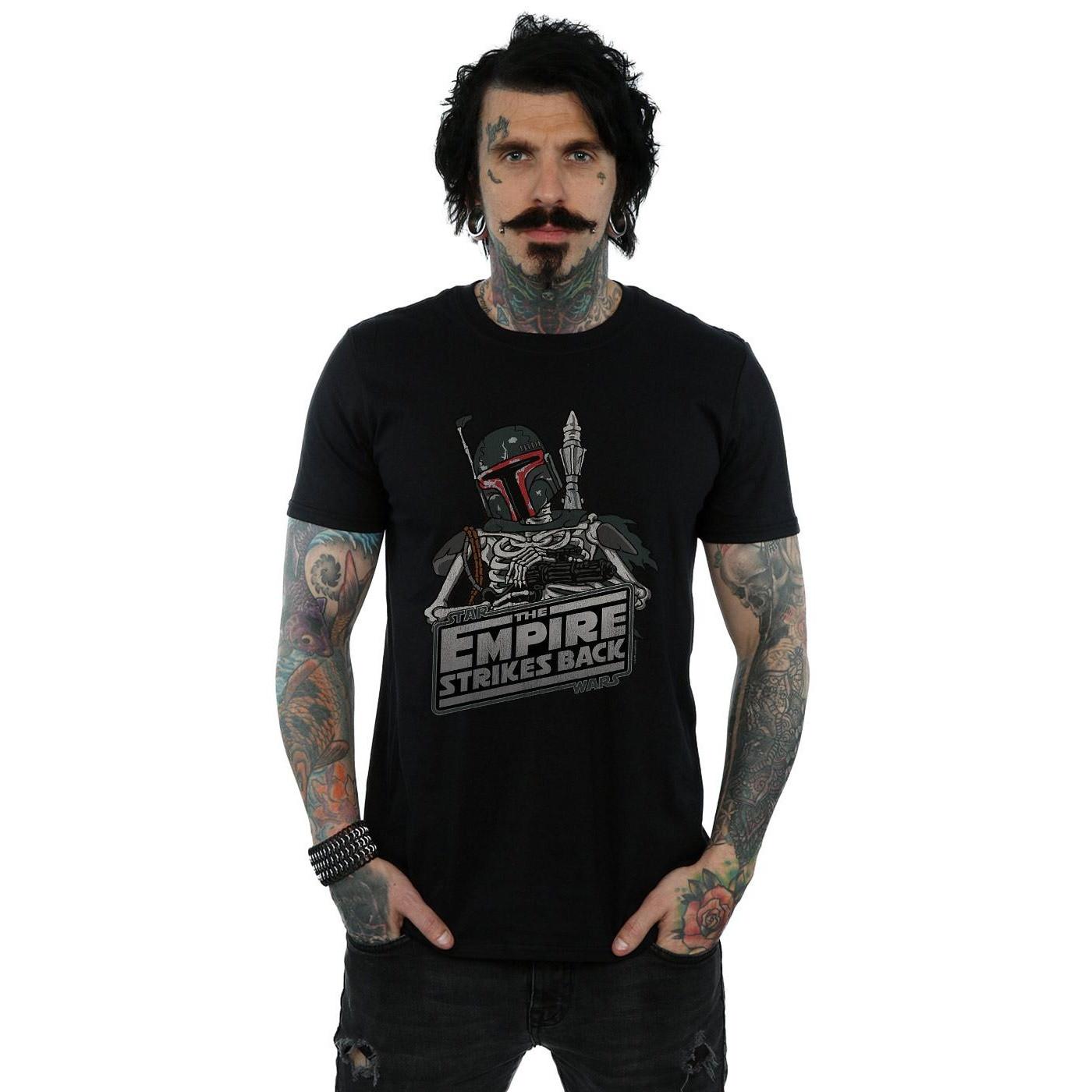 STAR WARS Star Wars The Empire Strikes Back Boba Fett Skelett T-Shirt