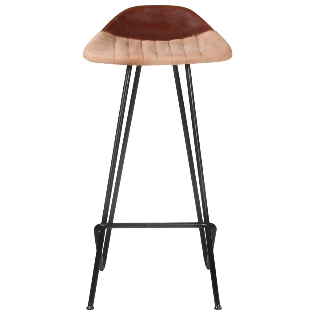 VidaXL Barstuhl leder