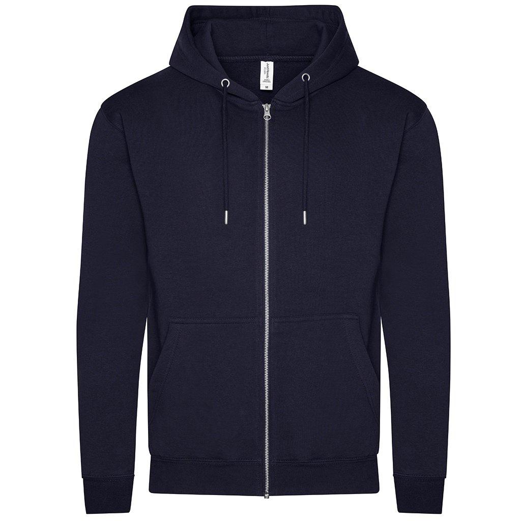 AWDis BioKapuzenpullover mit Reißverschluss
