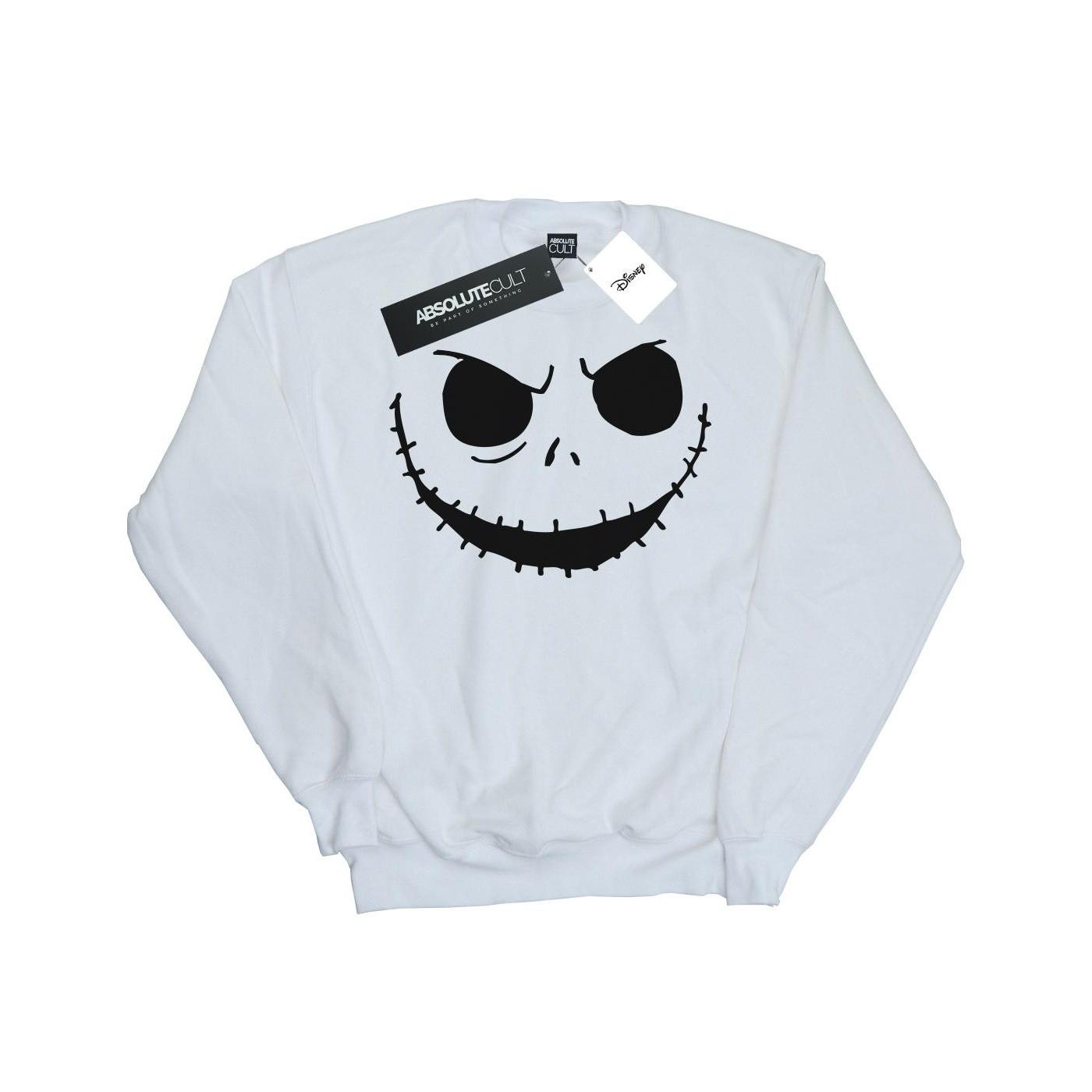 Disney Nightmare Before Christmas Jack's Face Sweatshirt