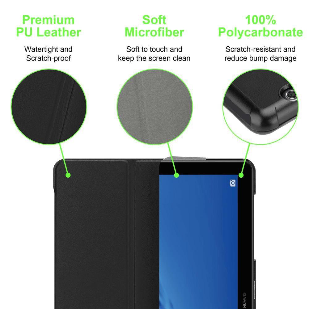 Cadorabo Tablet Hülle für Huawei MediaPad T5 10 (10.1 Zoll) Ultra Dünne OHNE Auto Wake Up