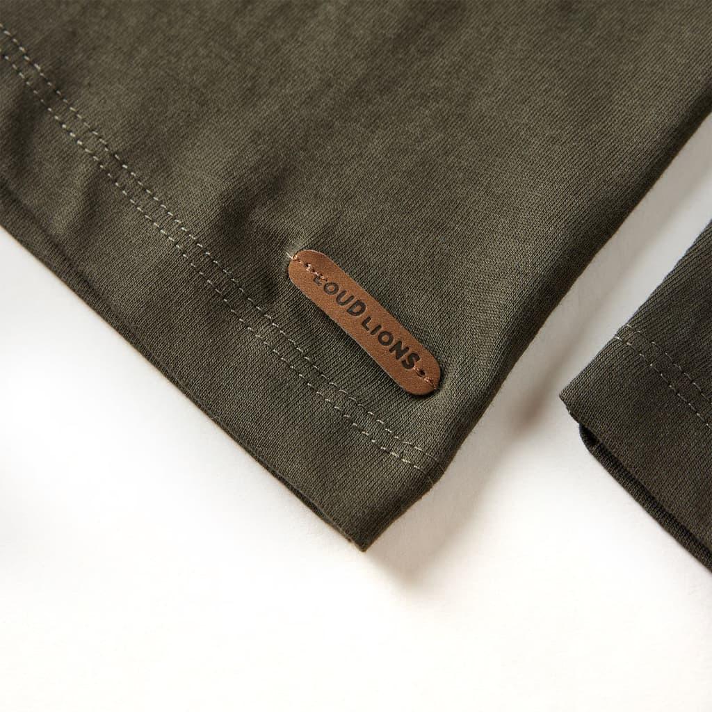 VidaXL Kinder langarmshirt baumwolle